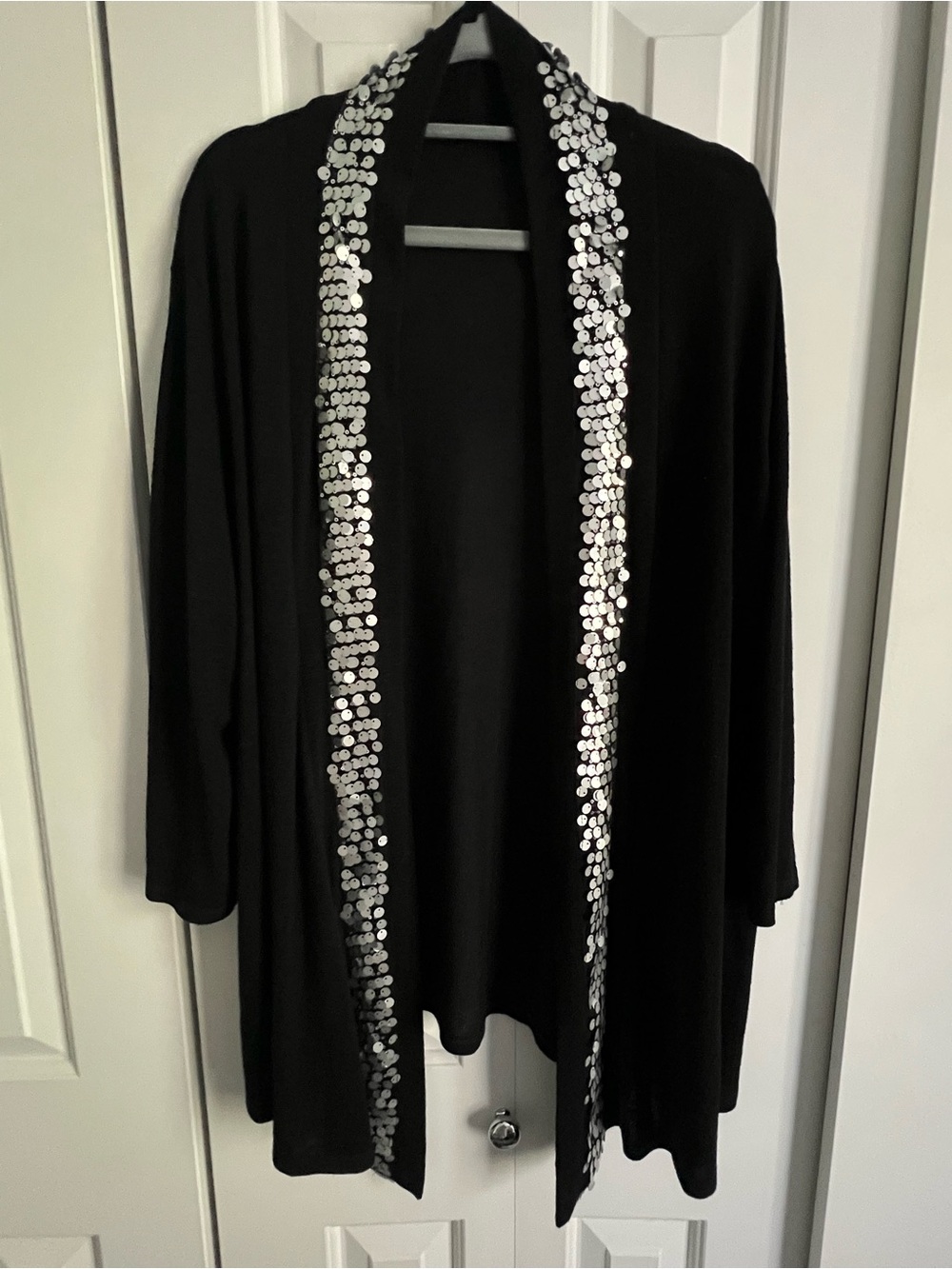 Unbranded 2x beaded open cardigan